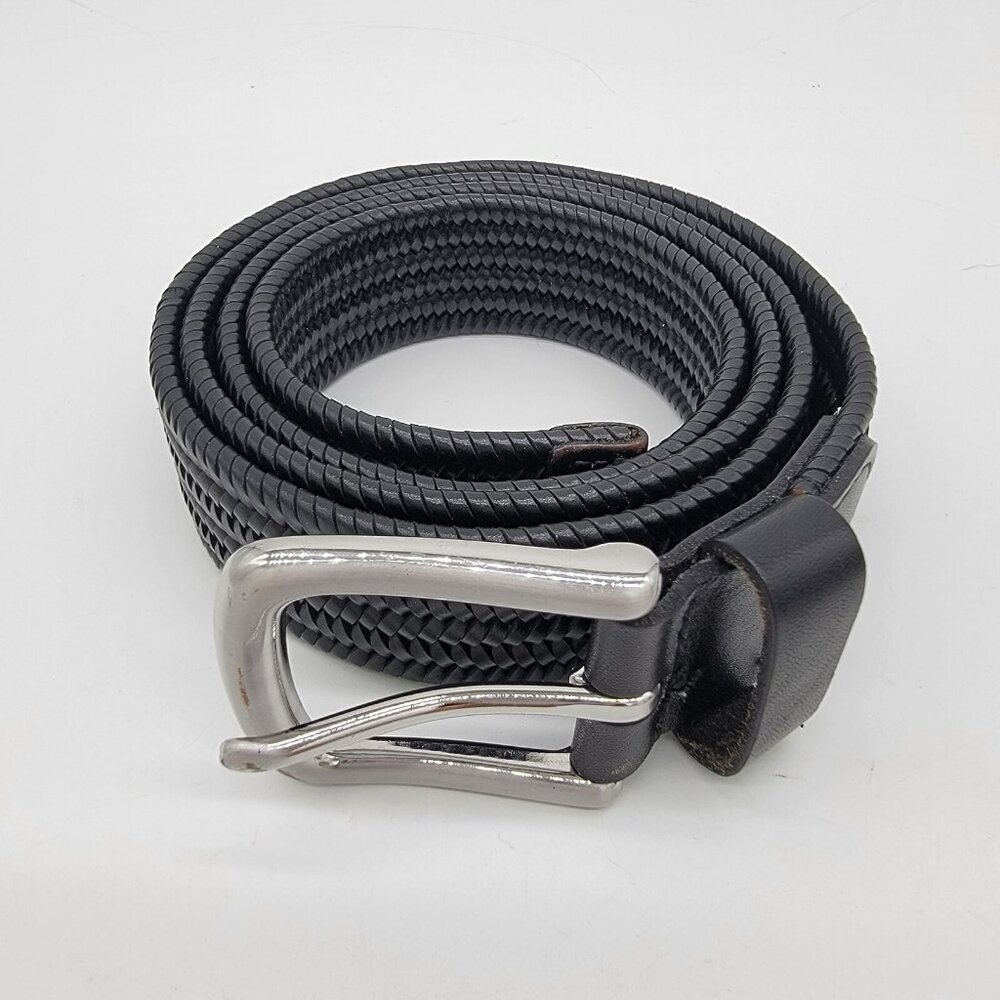 Goodfellow Belt Black Genuine Leather Dress Belt Classic Career‎